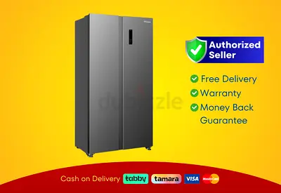 Super General 710L Side by Side Refrigerator ● Brand New |  Warranty | FREE Delivery | AD3584