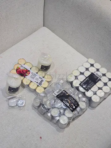 Assortment of candles from Ikea