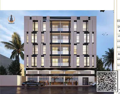 10% ROI | New Building Residential & Commercial Building for Sale | Al Yasmeen, Ajman |