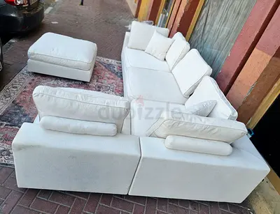 Marina home Modular sofa with footstool