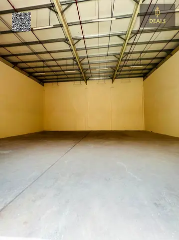 2,875 SQFT Warehouse | Ground Floor | 17 KW | AED 85K | Umm Al Quwain