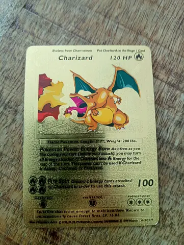 Charizard 4/102 from the base set Negotiations available