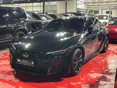 Lexus IS350 F Sport V6 2024 GCC Under Warranty From Agency