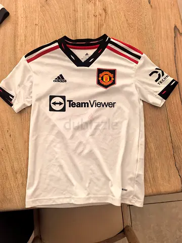 Manchester United Away Football Jersey - Size M, 9-10 year old