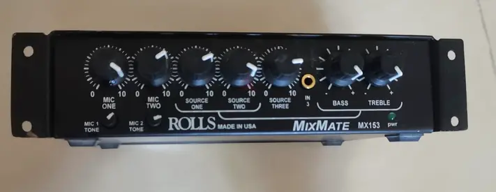 Rolls MX153 MixMate Mic/Line Mixer