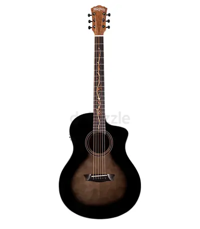 Washburn BTSC9 Bella Tono Suprema Series Studio Shape Electro-Acoustic Guitar - Brand New