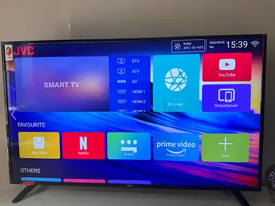 JVC 65-inch Smart LED TV in Good Working Condition
