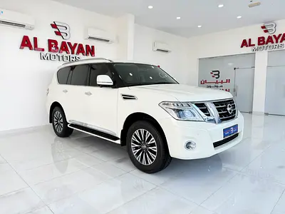 نيسان باترول بلاتينيوم ‏ V6 NISSAN PATROL PLATINUM ابيض / زعفراني 2019 (المسعود)