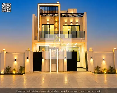 Villa for sale directly from the owner at a bargain price and with no down payment. A modern villa near the mosque, one of the most luxurious villas i