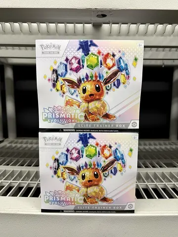 Pokémon Scarlet & Violet Prismatic Evolutions Elite Trainer Box (2 pieces) Sealed