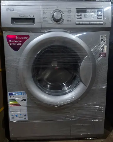 LG 7kg washing machine fully automatic silver