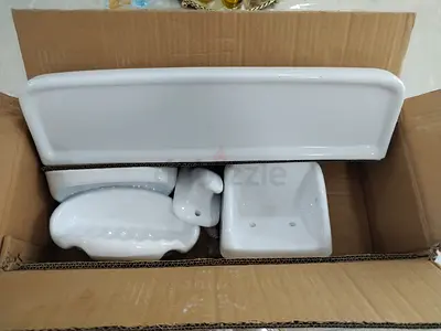 Ceramic bathroom set new