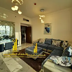 ✨ Luxury apartment for monthly rent, one bedroom and a hall with an open view, fully furnished wit