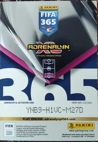 Panini Emiliano Martinez card