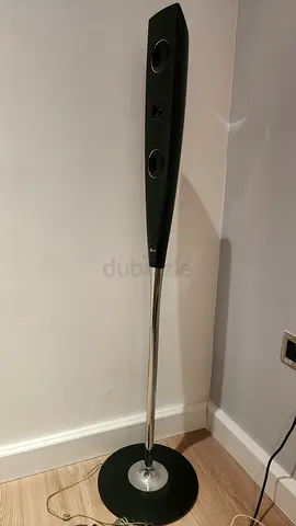 Floor-standing tower speaker - slim design, good condition - 4 + subwoofer