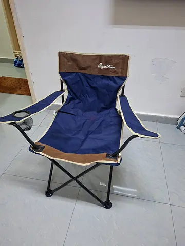 Foldable Outdoor Camping Chair with Armrests. Two chairs available 30aed