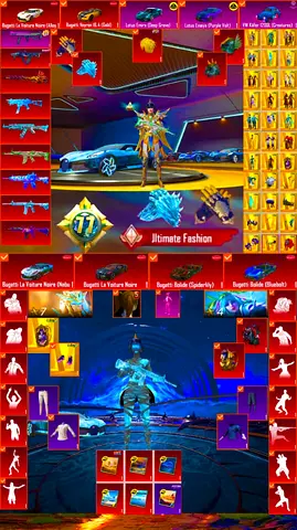 79 Account Level, 77 Collection Level 233 Mythic Fashion, 30 Ultimate Fashion
