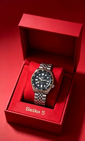 Seiko 5GMT Automatic Master Quality Watch