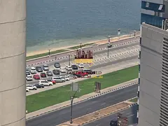 Very Spacious 3BR Apartment in Al Taawun, Free AC, Side Lake View, 4 Bathrooms, Large Kitchen, Built