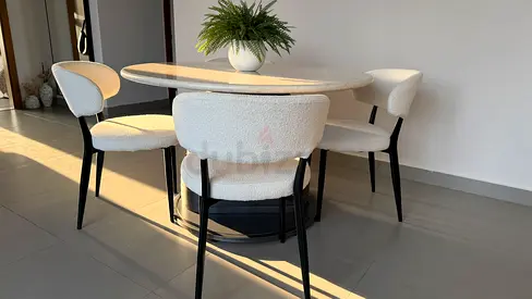 Dining Table Marble Top