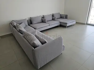 As Like new condition IKEA soderhamn corner ushape Sofa light gray color