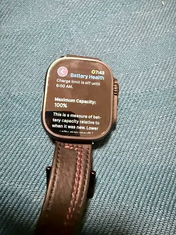 Slightly Used Apple Watch Ultra 2 with all Packaging and original band and charger