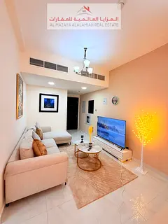Two Bedroom Apartment for Monthly Rent in Al Taawun with Open View Balcony