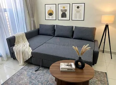 Grey Sofa Bed with Storage
Classic grey colour with a stylish L-shape design. Left and right fittin