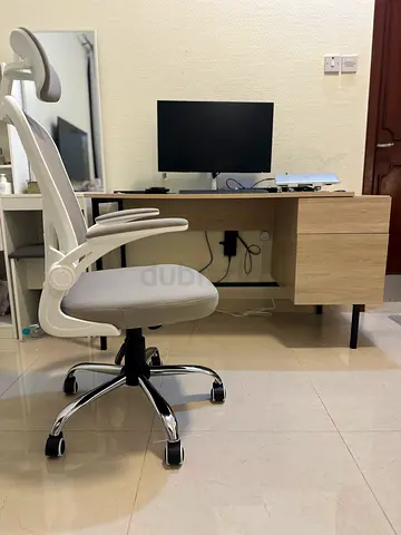 Office table and chair for home 3 months used.