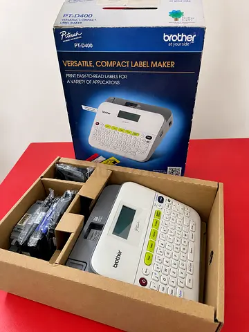 Brother P-Touch PT-D400 Professional Label Maker + Extra Tapes