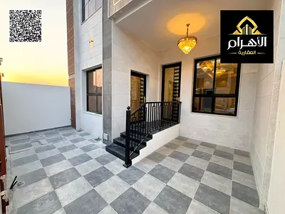 للبيع فيلا تاون هاوس بعجمان منطقه الزاهيه شامل رسوم التسجيل 4 غرف ماسترو مجلس وصالة وغرفة خدامة تمليك حر لجميع الجنسيات وأمكانية التمويل البنكي
