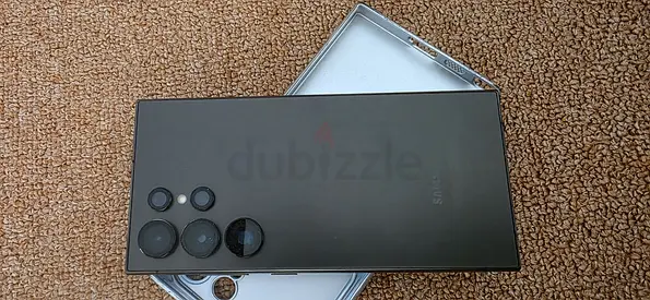 Samsung S24 Ultra 256GB Black Front Corner Damage Touch Working With Bill