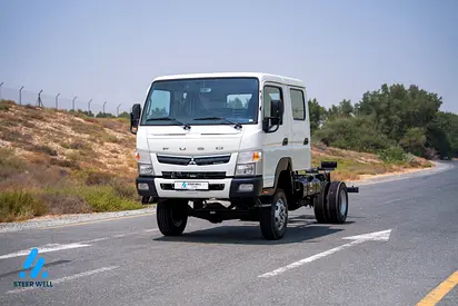 Mitsubishi Canter 2026 GCC | 4x4 D-CAB MT | Super High Wheel Base Chassis – Euro V DSL