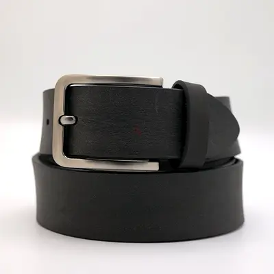 Brand New Crazy Horse Leather Belt (Black CHLB In Original Packing