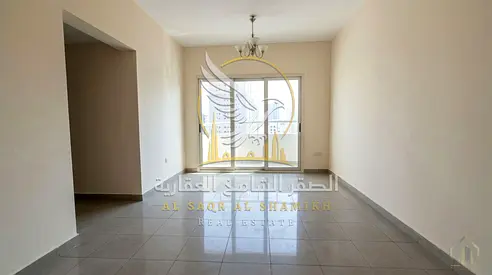 شقة غرفتين وصالة للإيجار في ابوشغاره مساحات واسعه مع بلكون اطلاله مفتوحه صيانه مجانيه قريبه علي جميع الخدمات
