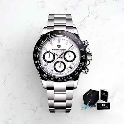 Pagani Design PD-1644 Panda Chronograph – Full Set – AED 299