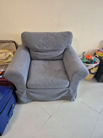 IKEA Single Seater Sofa – Recently Changed Cover – Excellent Condition – 2 for AED 300