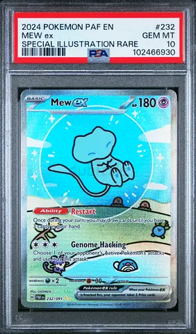 *Fixed Price* PSA 10 2024 Pokémon Mew ex #232/091 Special Illustration Rare