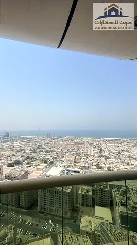 🌊 3 غرف وصالة بإطلالة بحرية في المجاز 3 | ميد روم | جيم | 85,000 درهم 🇦🇪 شقة 3 غرف وصالة للإيجار السنوي – المجاز 3، الشارقة ✨ إطلالة بحرية مميزة