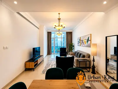 Elegant Fully Furnished 2-Bedroom Apartment | 2 Balconies | Chiller Free