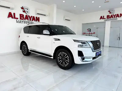 نيسان باترول بلاتينيوم ‏LE V8 NISSAN PATROL PLATINUM ابيض / احمر 2023 (المسعود)