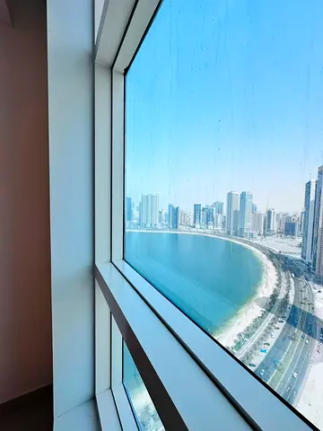 2 Bedrooms Apartment for Rent in Al Khan Al Mamzar | with Balcony