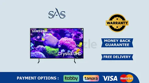 Samsung | 65 Inch | Crystal UHD Smart TV | Tizen | New | Free Delivery | Warranty | 65DU7200