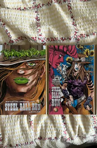 steel ball run manga books
