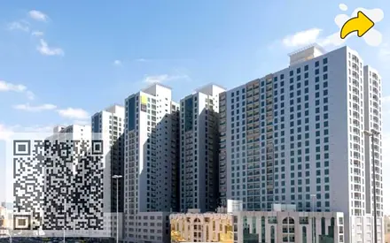 1 Bedroom + Living Room in City Towers – Below Market Price.