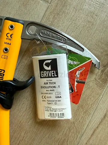 Grivel Air Tech Evolution T ice axe, new and never used