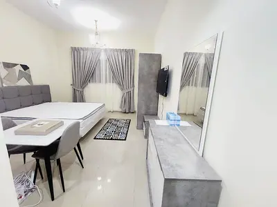 Fully Furnished Big Studio Apartment Available Monthly Rent-3,300,Full family building in Al Nahda, Sharjah,near al nahda park , call-himansha