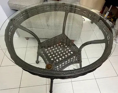 Glass table