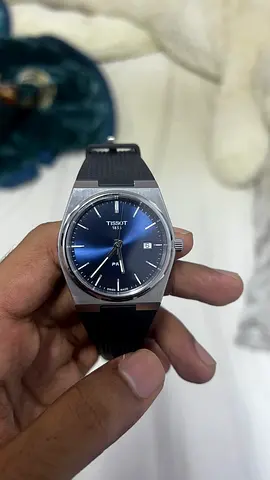Tissot PRX Men's Watch - Blue Dial, Rubber Strap (NEW Condition) with box