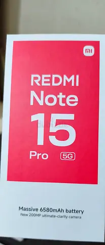 REDMI NOTE 15 PRO — 12GB RAM, 256GB storage, MediaTek Dimensity 7400-Ultra